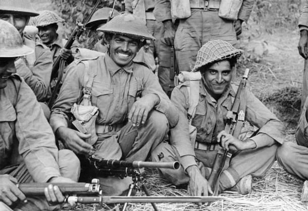 Indian soldiers in World War 2 